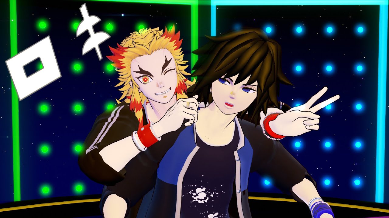 【鬼滅のMMD】煉獄杏寿郎 冨岡義勇 [ロキ]