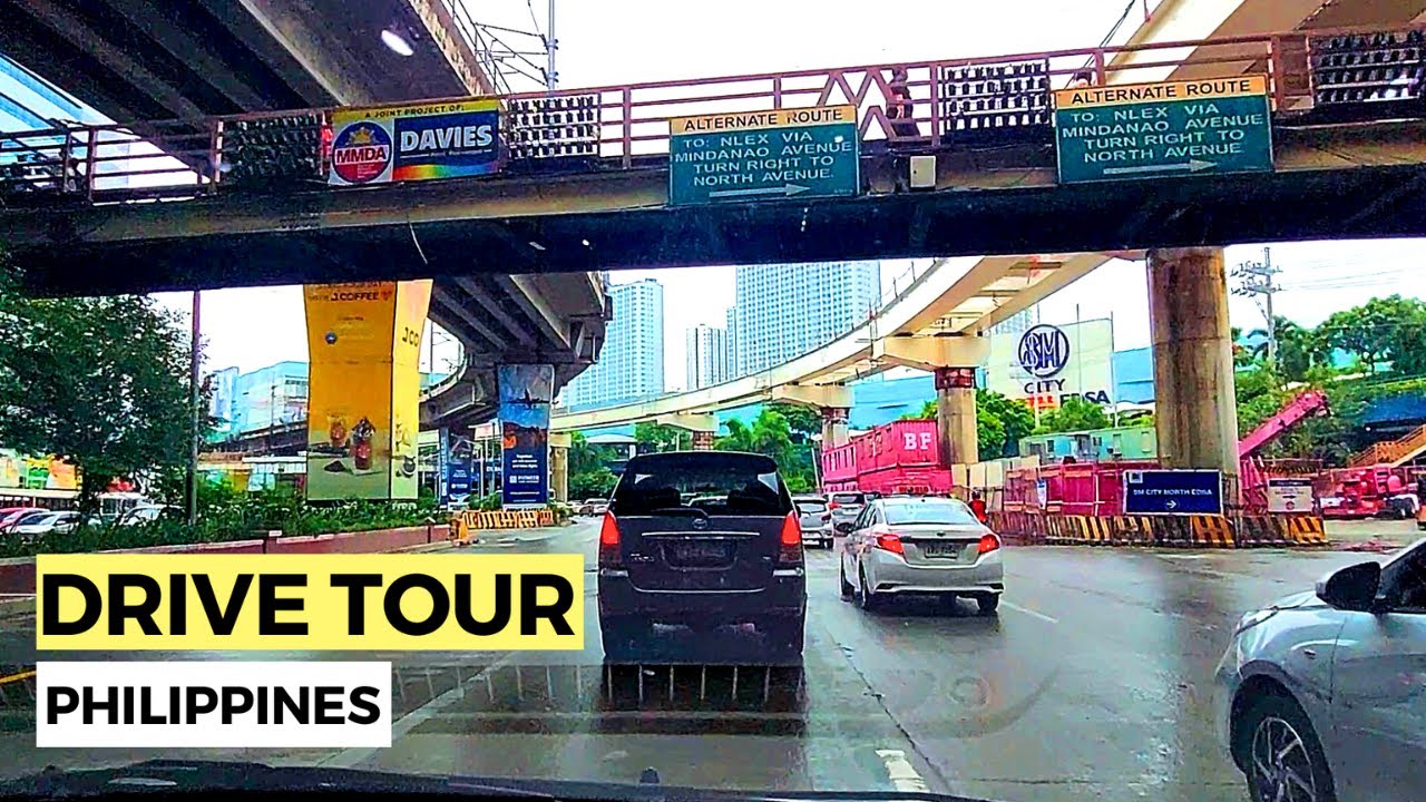 SM NORTH EDSA TO BALINTAWAK NLEX EXIT | DRIVING IN THE PHILIPPINES