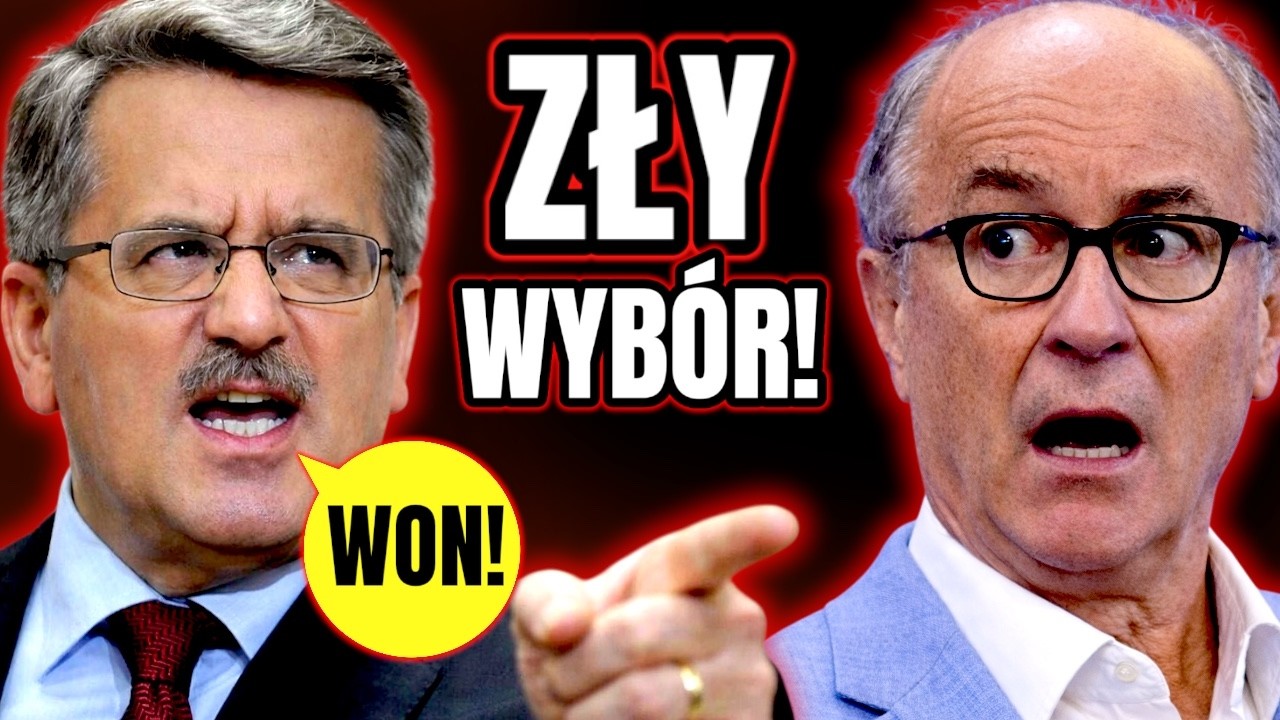 KOMOROWSKI POGRĄŻYŁ CZARZASTEGO! POWIEDZIAŁ ZA DUŻO!