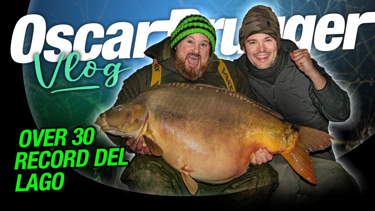 OVER 30KG! 😱 RECORD del lago 🏆 CARPE GIGANTI in pieno inverno 🐋❄️ | VLOG Carpfishing - Oscar Brugger