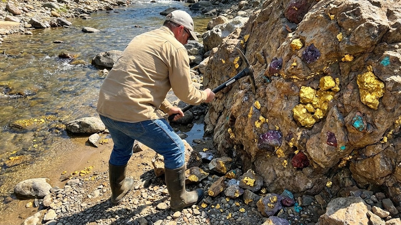 I Struck GOLD in a River Cliff! You Won’t Believe What I Found.