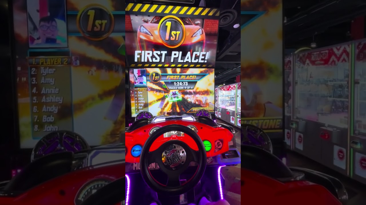Fast and furious arcade (motion activated)