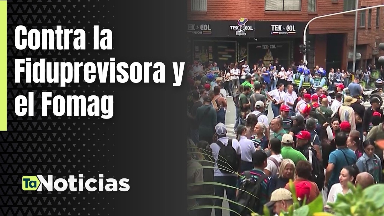 Docentes de Antioquia marchan contra Fiduprevisora y Fomag - Teleantioquia Noticias