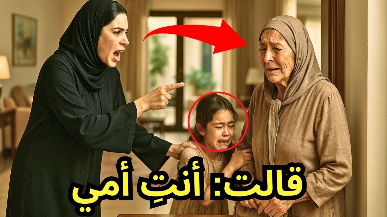 طردت الخادمة من البيت فركعت ابنتها أمامها وقبّلت يدها وقالت: أنتِ أمي