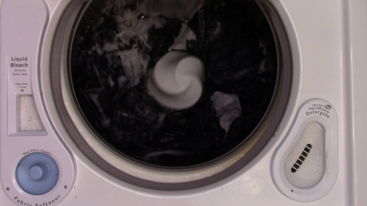 Full Wash: Vintage Whirlpool Calypso Top Load Washer, Work Pants