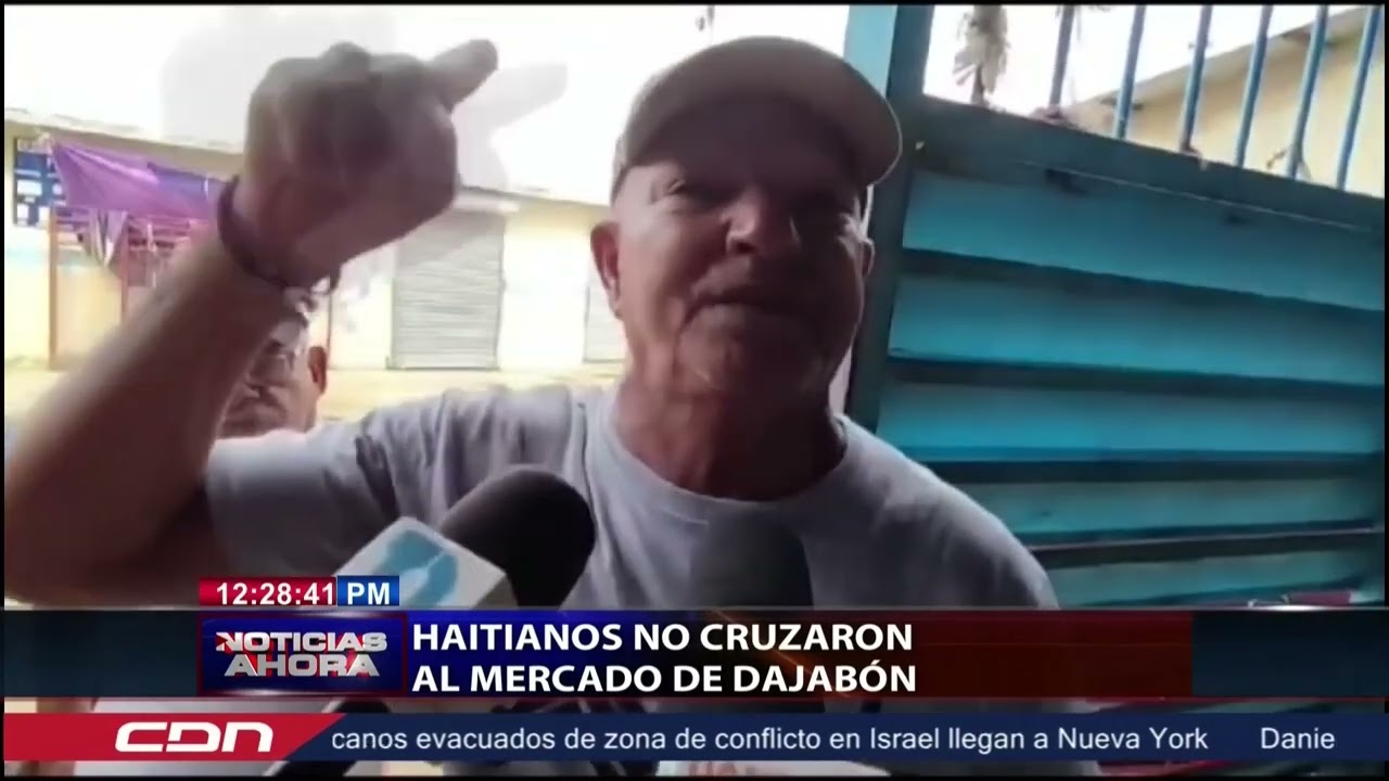 Haitianos no cruzaron al mercado de Dajabón