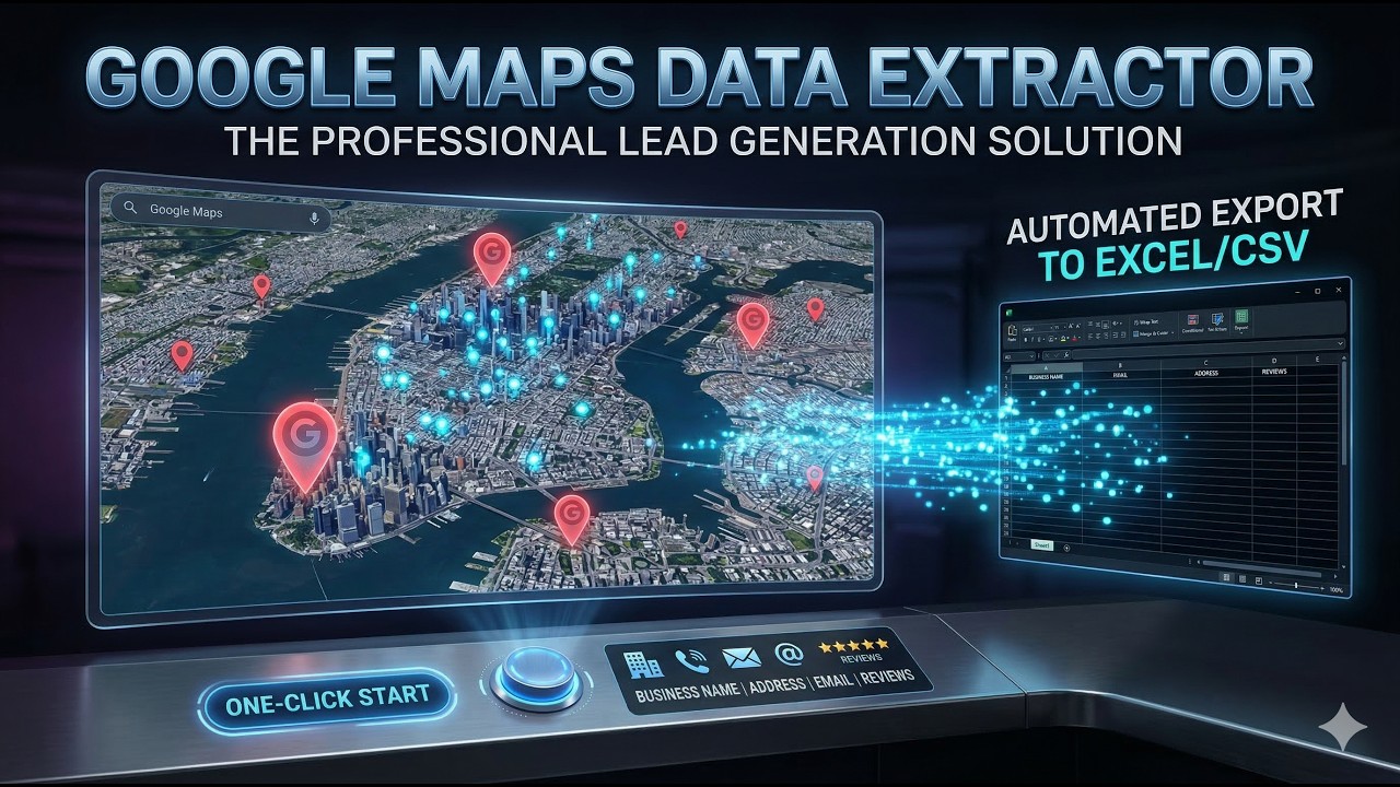 Google Maps Scraper & Data Extractor 2026 Business Name, Phone, Email & Leads FREE | Full Tutorial