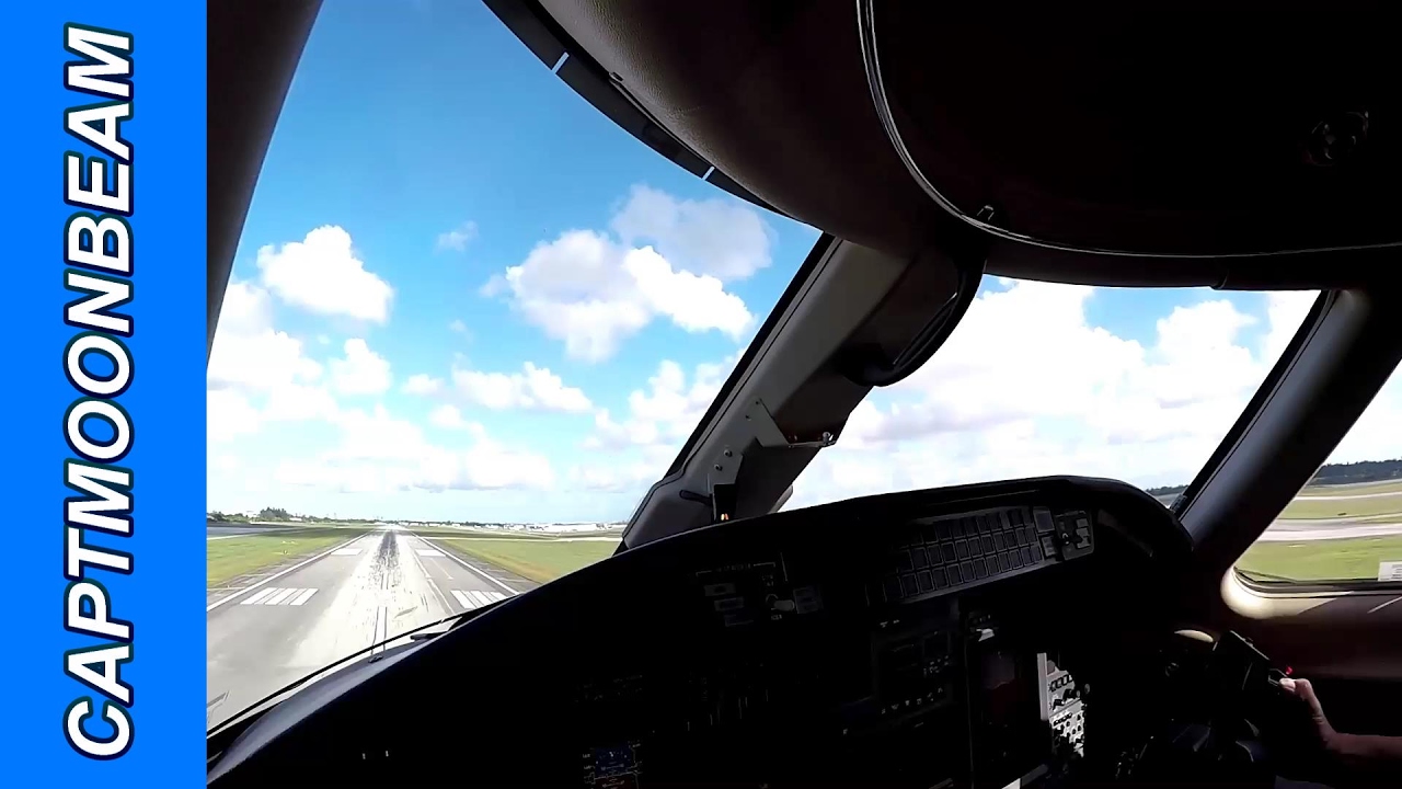 Live ATC Cessna Citation XLS landing Opa Locka, Florida