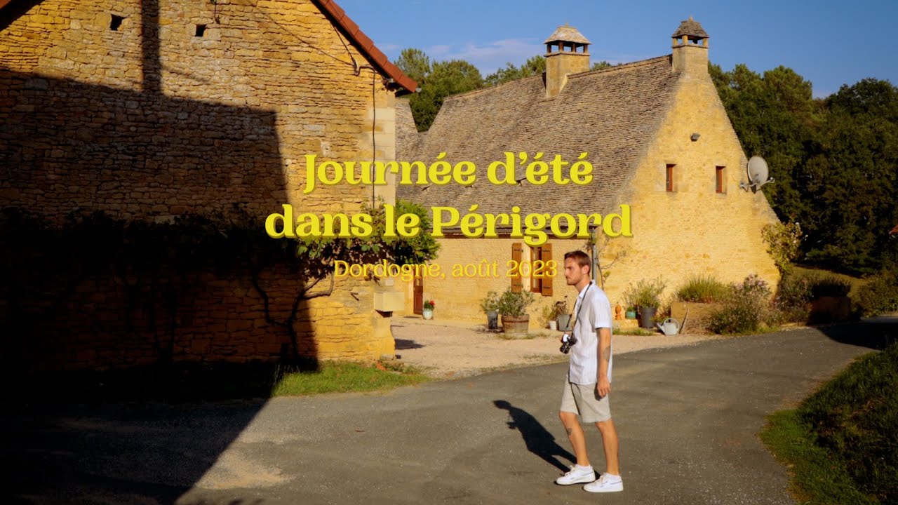 Journée d'été en Dordogne (Périgord) - mini film