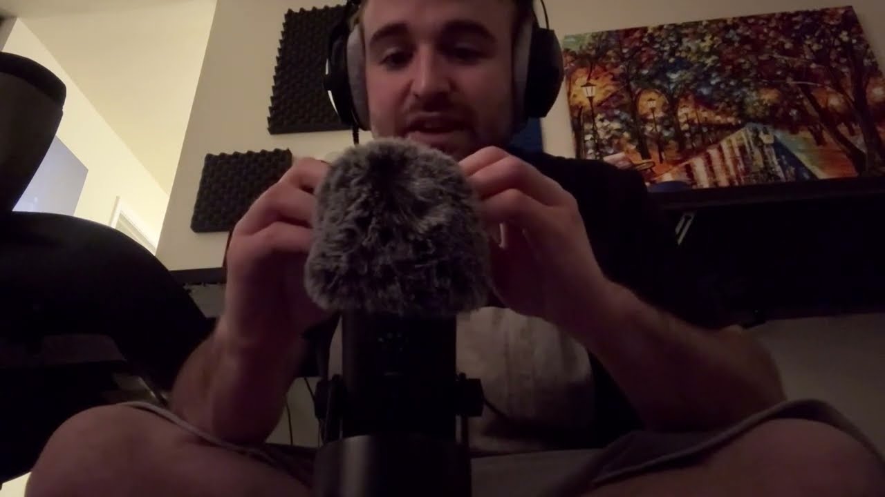 ASMR - Fluffy Mic, Guided Relaxation/Massage Practice Session