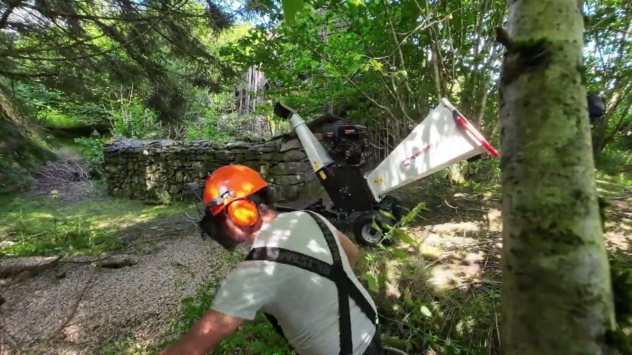 Woodchipper fun