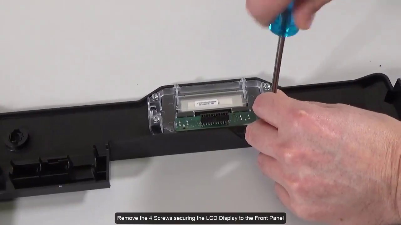 FARGO HDP6600 How to Replace the LCD Display