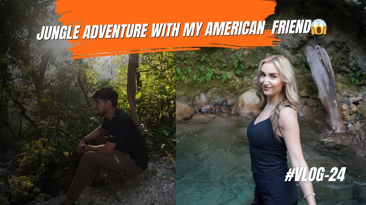 Exploring Indian Jungle with My American Friend 🇺🇸🌿 | Crazy Jungle Adventure Vlog
