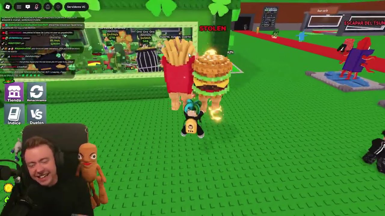 ÚLTIMO DÍA BASE SAN PATRICIO 🍀❌ PINTANDO BASES GRATIS EN DIRECTO ROBLOX