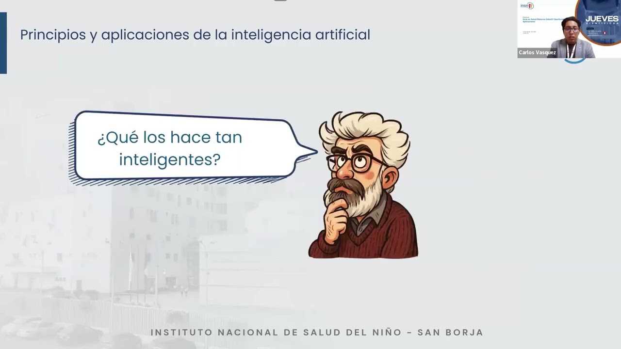 JUEVES CIENTÍFICOS:IA EN SALUD MATERNO