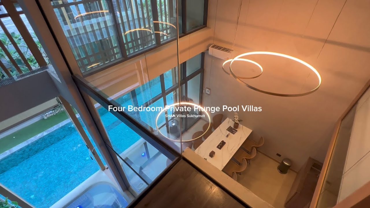 Four Bedroom Private Plunge Pool Villas SHAN Villas Sukhumvit