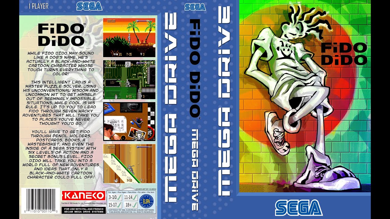 7-Up's Fido Dido ( Sega Mega Drive )