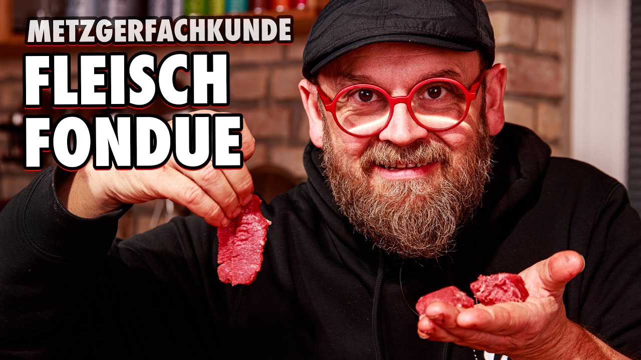 Fondue - Fachkunde Fleisch 🔪  Welche Zuschnitte für Fleischfondue verwenden?