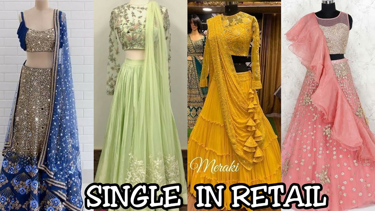 SINGLE IN RETAIL 1 पीस गाउन,शरारा,स्कर्ट टॉप, सब मिलेगा। फ्री फ्री GST latest gown design,Urbanhill