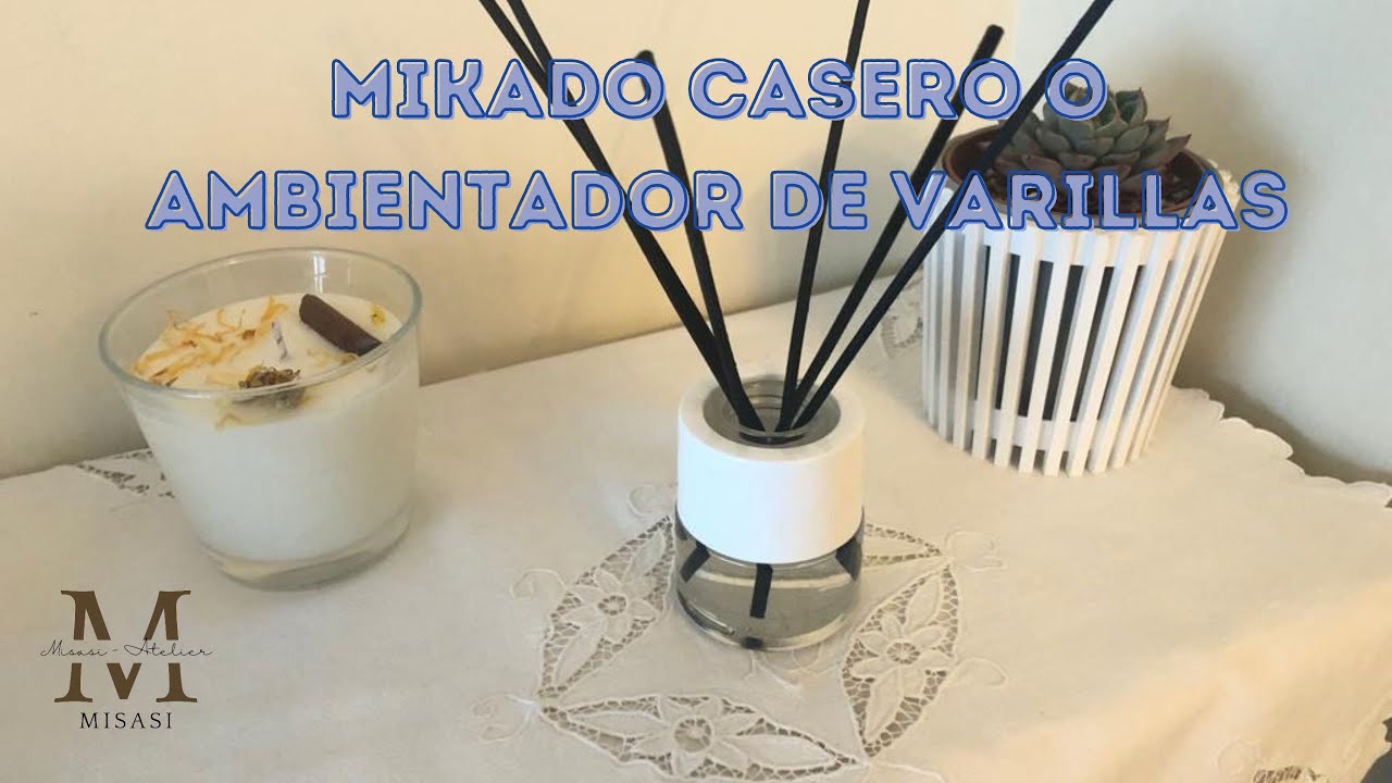 MIKADO CASERO o ambientador de Varillas