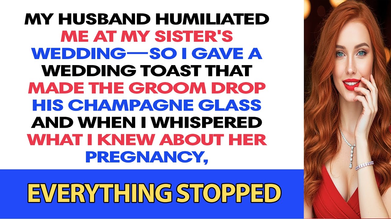 My Husband Humiliated Me At My Sister's Wedding—But When I Whispered What I Knew About Her Pregnancy