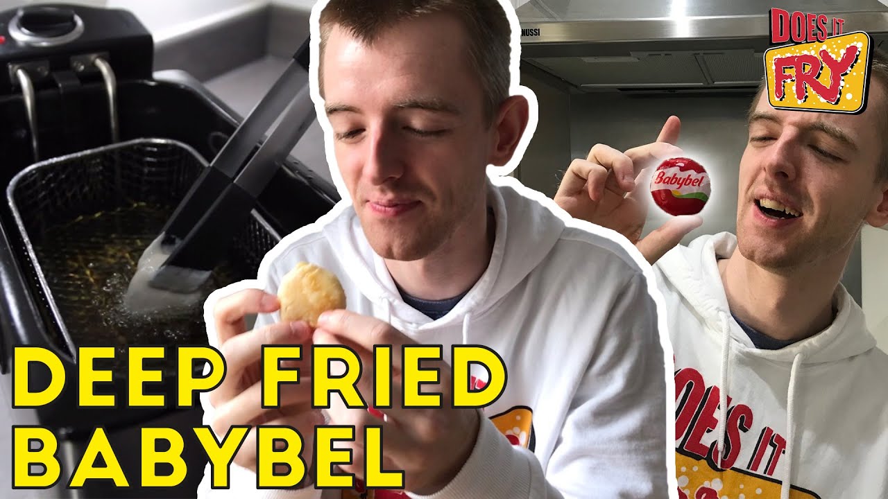 WE DEEP FRIED A BLOCK OF CHEESE! | Does it Fry?