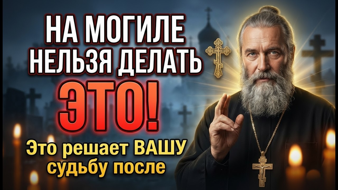 ЭТО на кладбище делают 9 из 10 православных. И это ГРЕХ, о котором не говорят