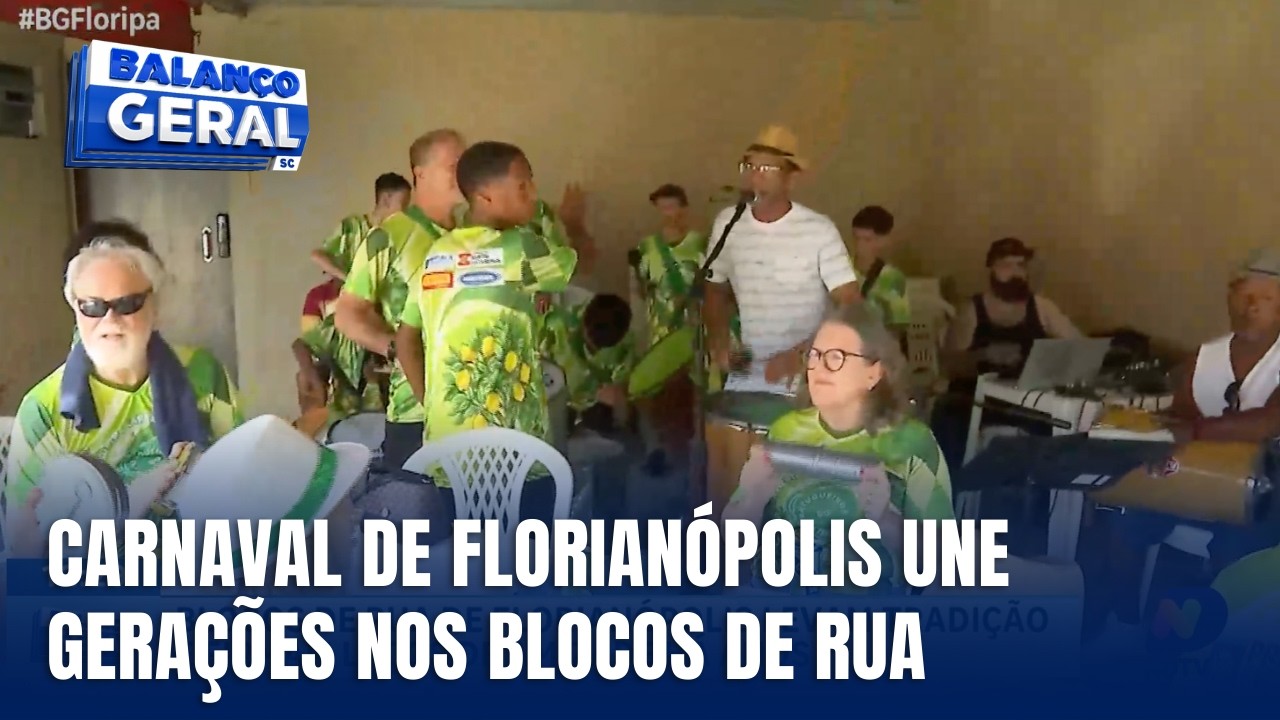 Blocos tradicionais mantêm viva a essência do Carnaval em Florianópolis