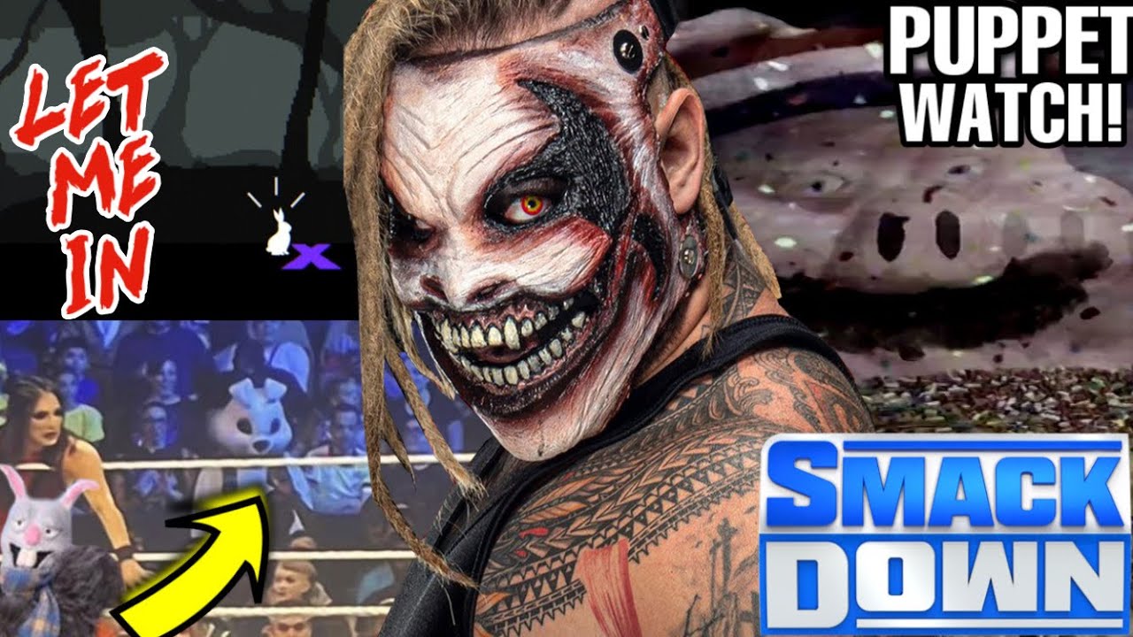 WWE WHITE RABBIT REVEAL ON SMACKDOWN! BRAY WYATT WWE RETURN! HUSKUS PUPPET SHOWN!