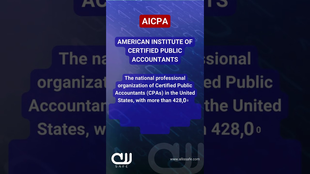 AICPA - American Institute of Certified Public Accountants