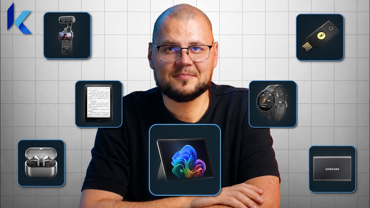 CAŁY sprzęt do pracy zdalnej - co zabieram do USA (Surface Pro)