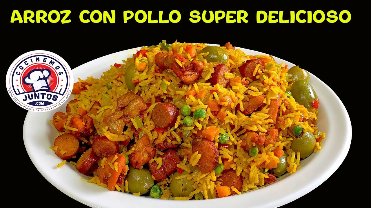 La receta más fácil de como hacer arroz con pollo