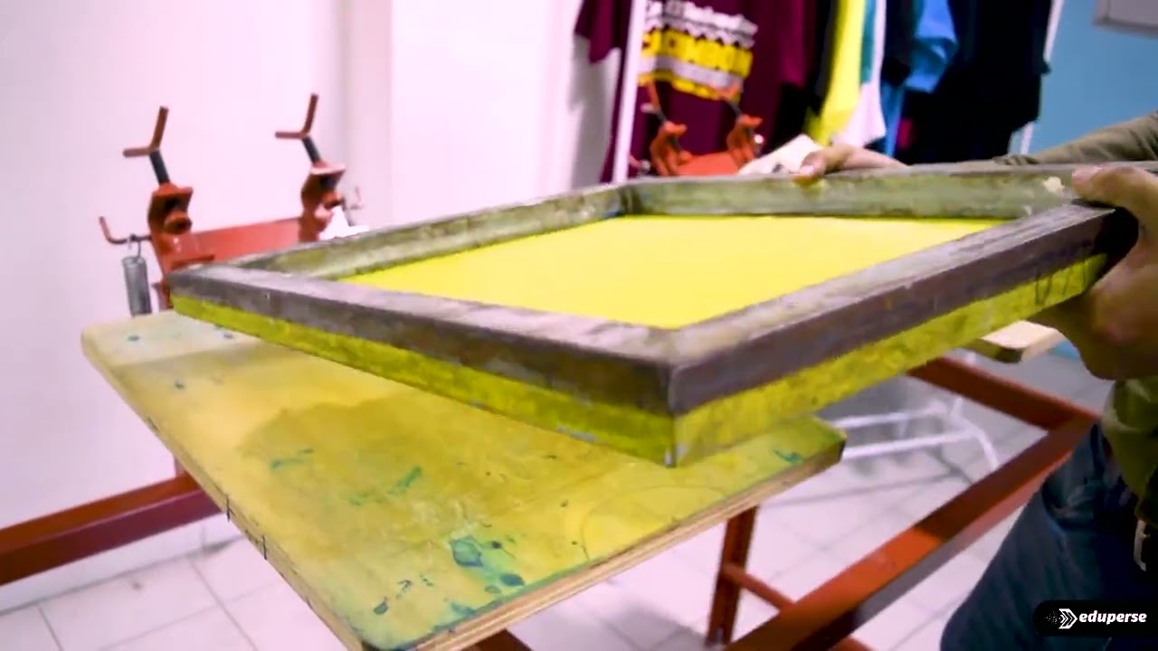 Lección 6. SERIGRAFIA PROFESIONAL DESDE CERO  I  Proceso de Registro