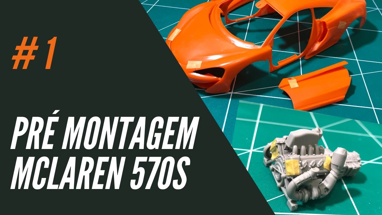 McLaren 570S (Revell) - Test fit! (part one)