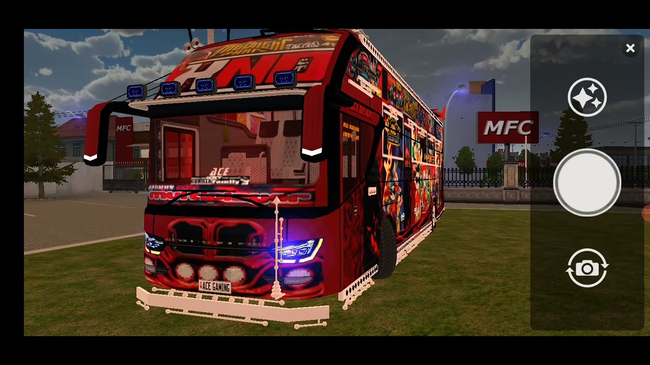 BUS~ INDONESIA ~SKIN (KND )//KIDS NXT DOOR//MATATU 🇰🇪😎AVE FUN 