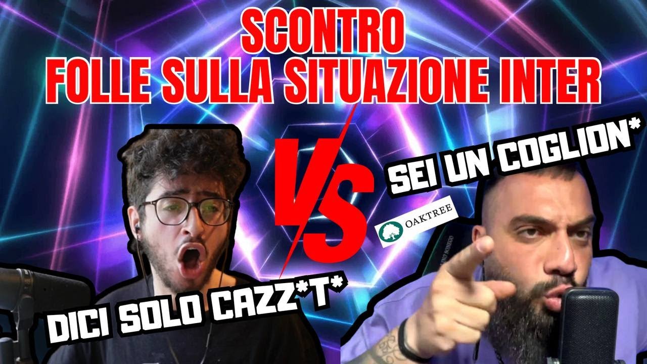 FAINA vs EN3RIX! DURO SCONTRO IN LIVE SULLA SITUAZIONE INTER! Faina: 