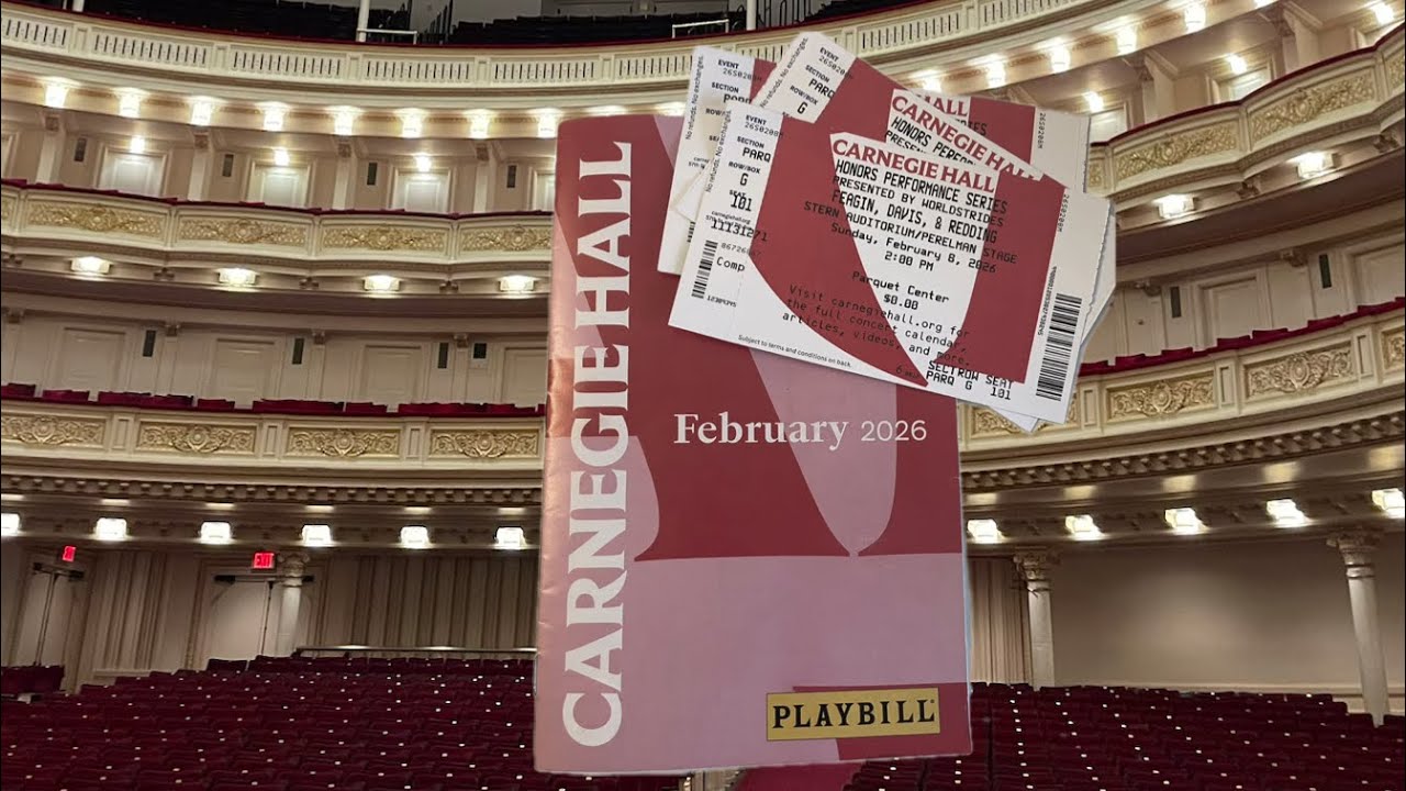 Honors Performance Series @ Carnegie Hall, New York!  Audio & Full Performance 