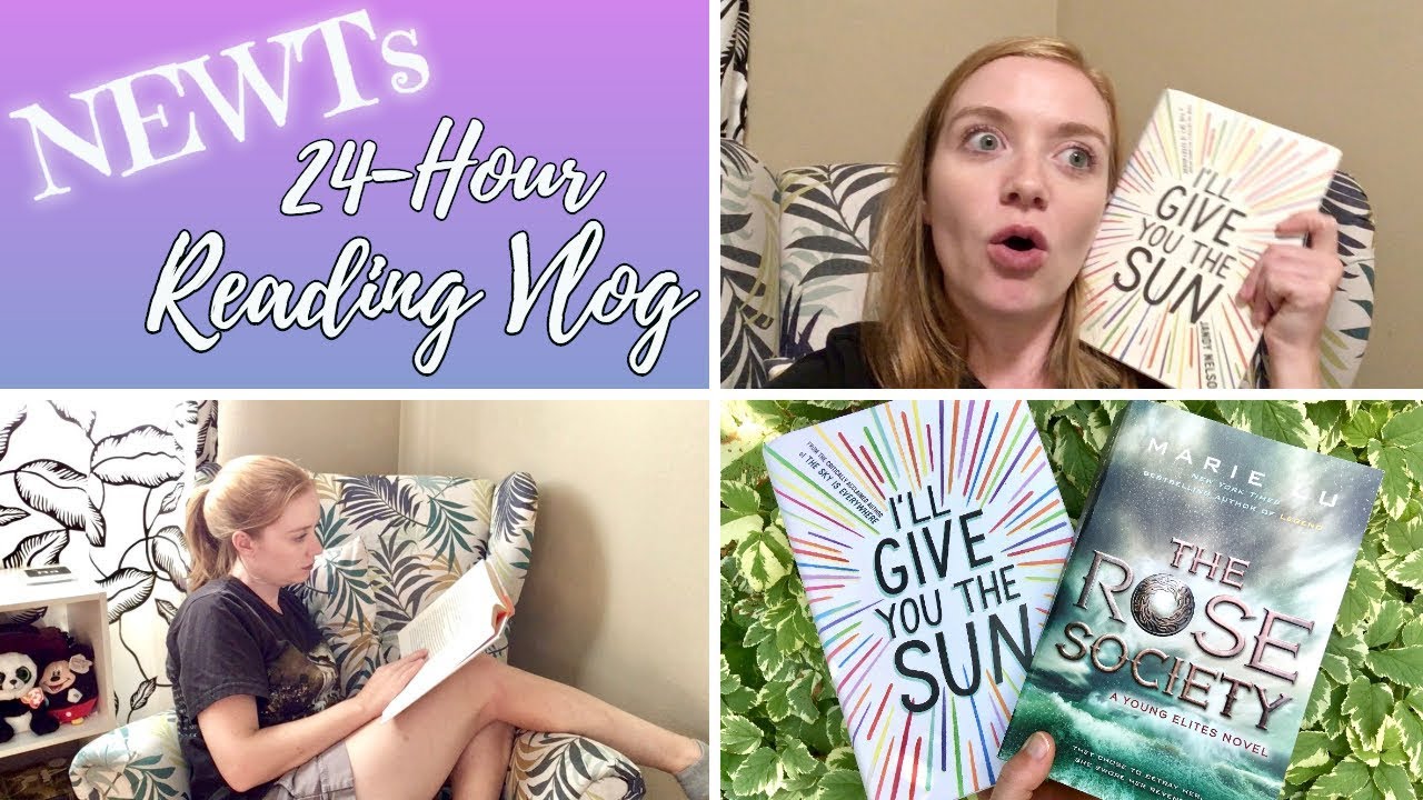 NEWTs 2019 | 24-Hour Reading Vlog