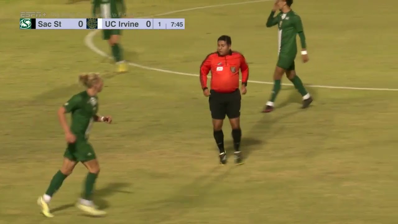 Sacramento St  Hornets vs UC Irvine Anteaters 2022.11.02 / NCAA Soccer Men`s