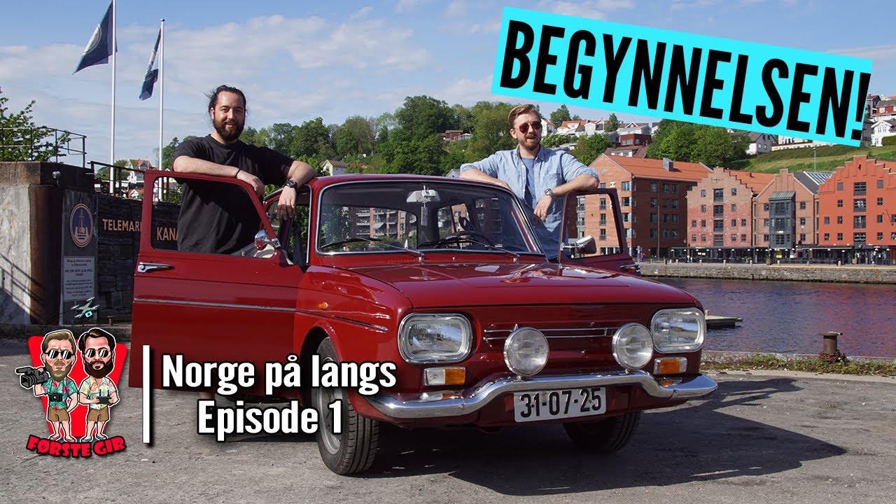 F&oslash;rste Gir skal KJ&Oslash;RE NORGE P&aring; langs i en BIL fra 1968! | Norge P&aring; Langs - Episode 1