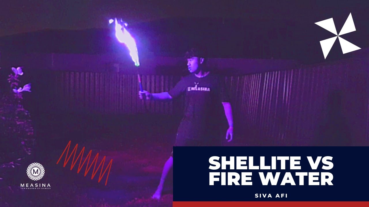 Testing Fuel for SIVA AFI: SHELLITE VS FIRE WATER