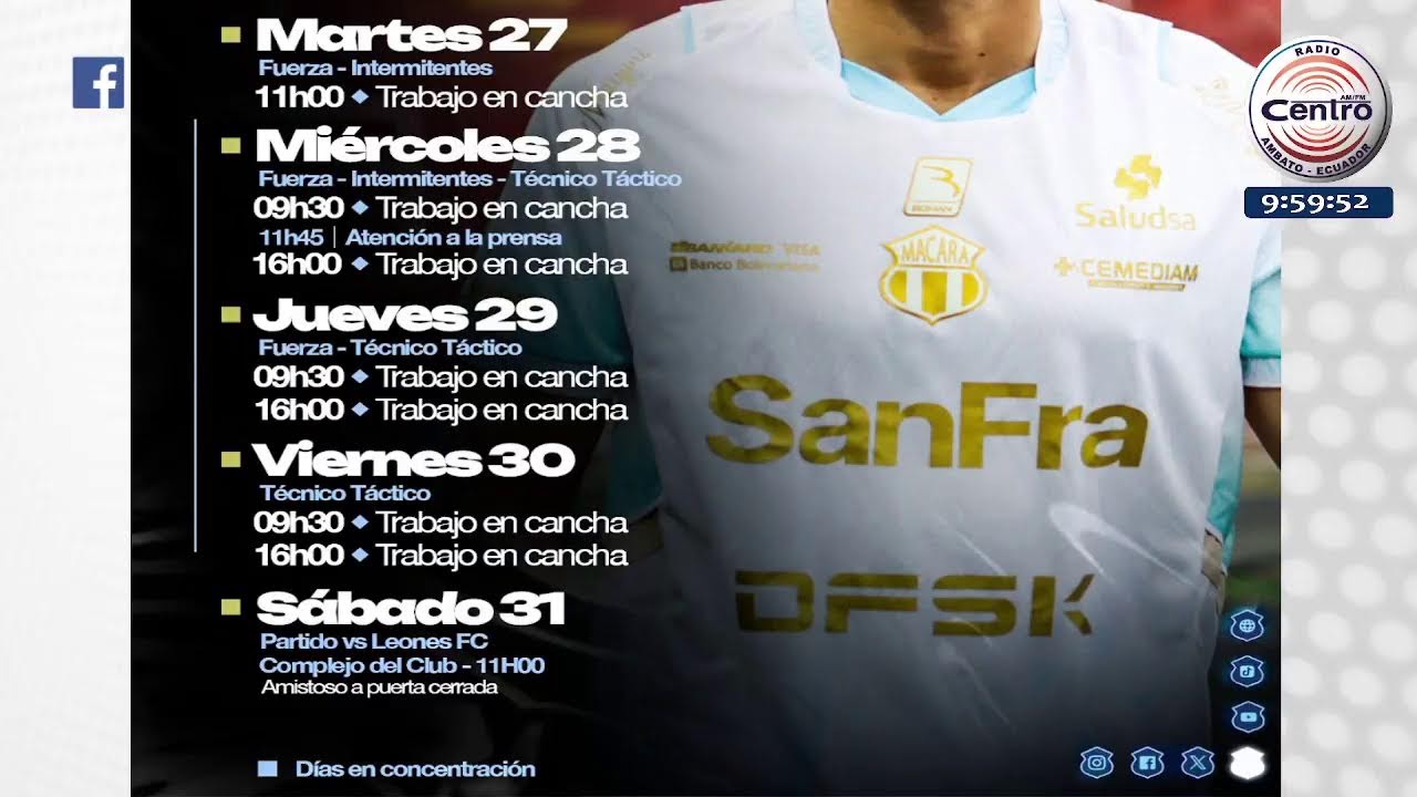 En Vivo I Centro Deportes matinal