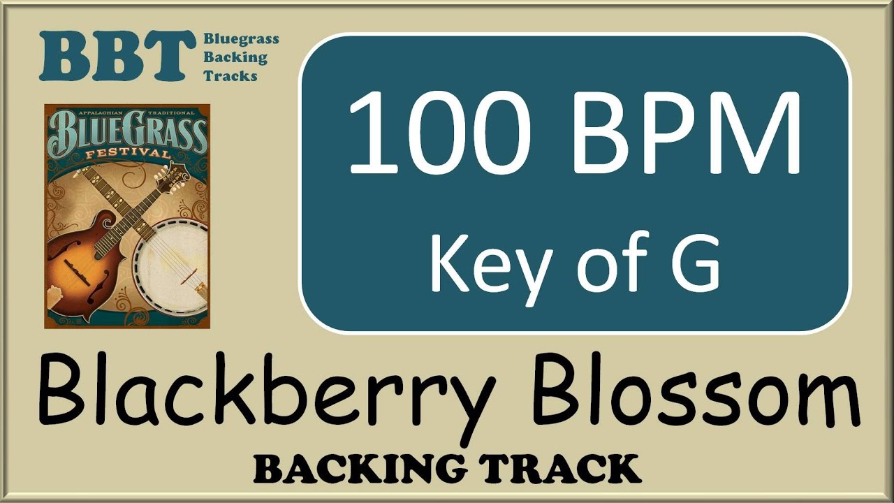 Blackberry Blossom - bluegrass backing track