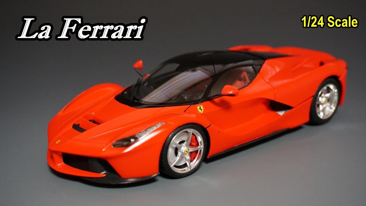 Tamiya 1/24 Scale La Ferrari 조립과 도색 #469