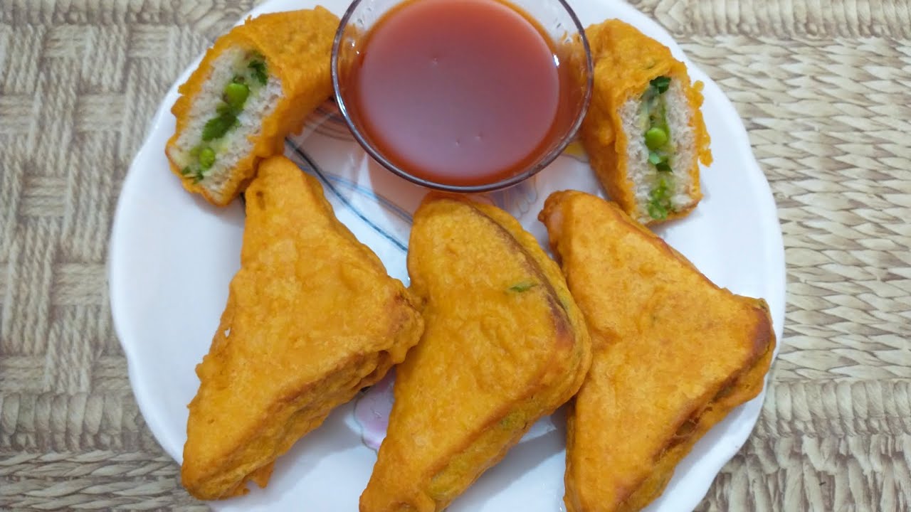 Super Tasty Bread Pakoda | Stuffed bread pakora recipe | Pakoda recipe@SuperTastyDishes 