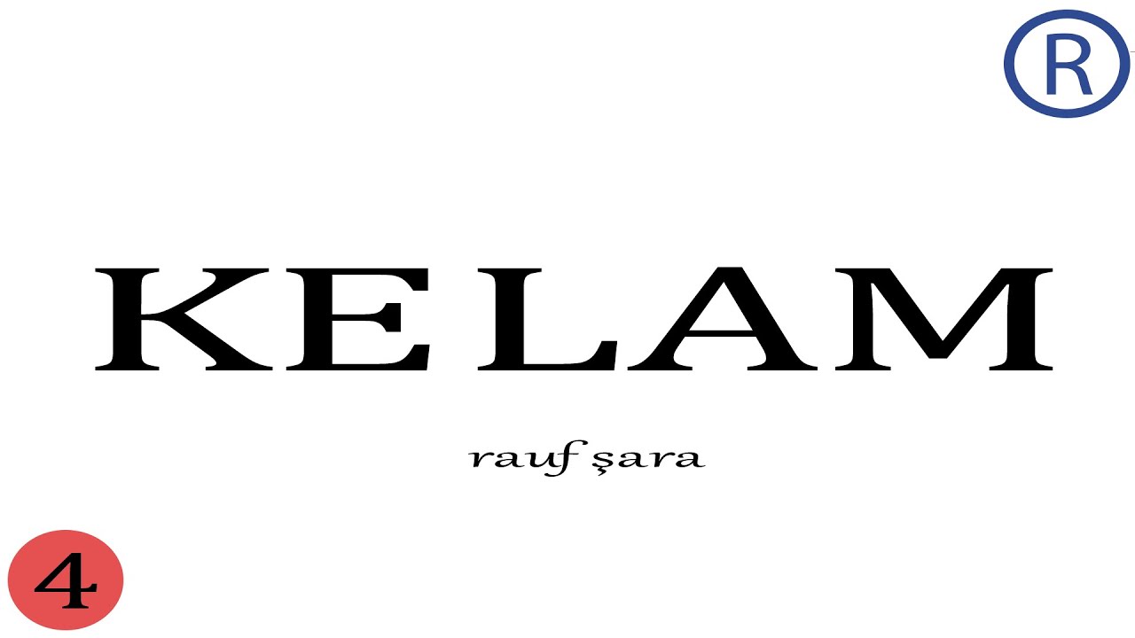 KELAM 4 - (KELAM TARİHİ DÖNEMLERİ 1) - [ÖABT-MEB-DHBT-DİKAB-MBSTS-İHL-DKAB-DİYANET-AÖF]