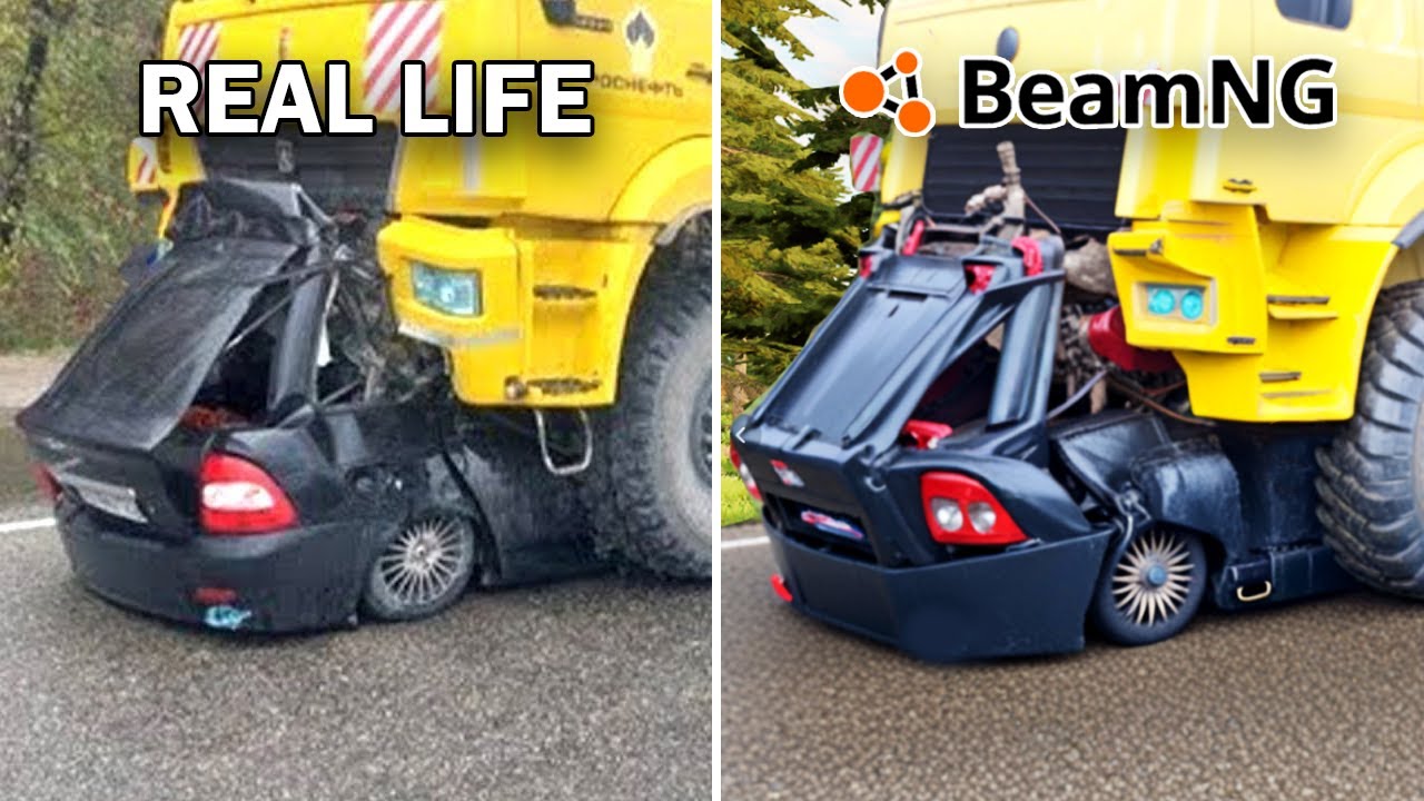 Accidents Based on Real Life Incidents | BeamNG.drive #8