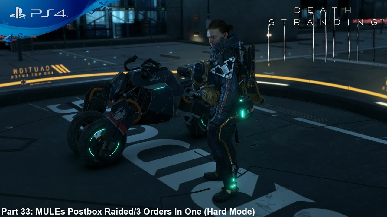 Death Stranding: Fountain Pens/Tools/Food Rations/Lost Cargo/MULE Postbox Raided Twice (Hard Mode)