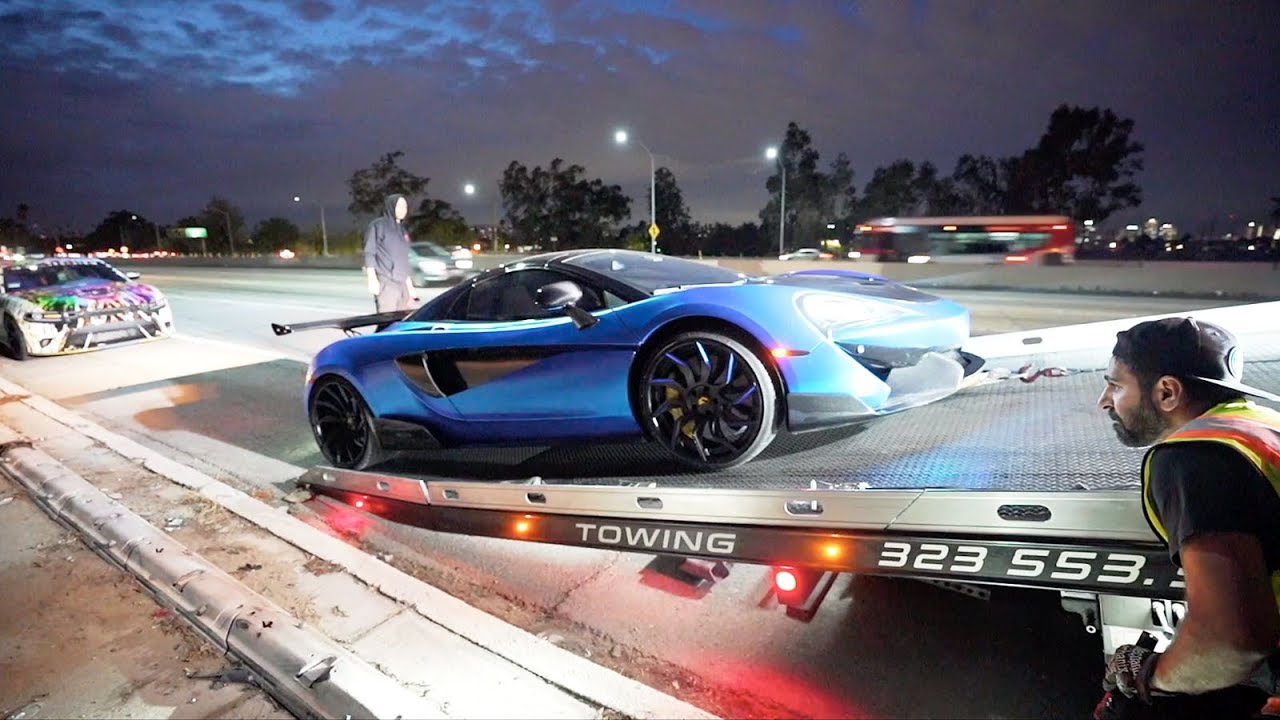 FIRST DRIVE IN MY MCLAREN THEN THIS HAPPENED.. *BAD NEWS*