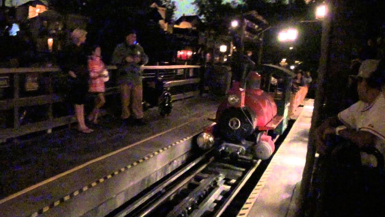 Disney at Dark: Big Thunder Mountain Complete Nighttime Ride HD Through  POV